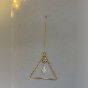 Boho Triangle Suncatcher